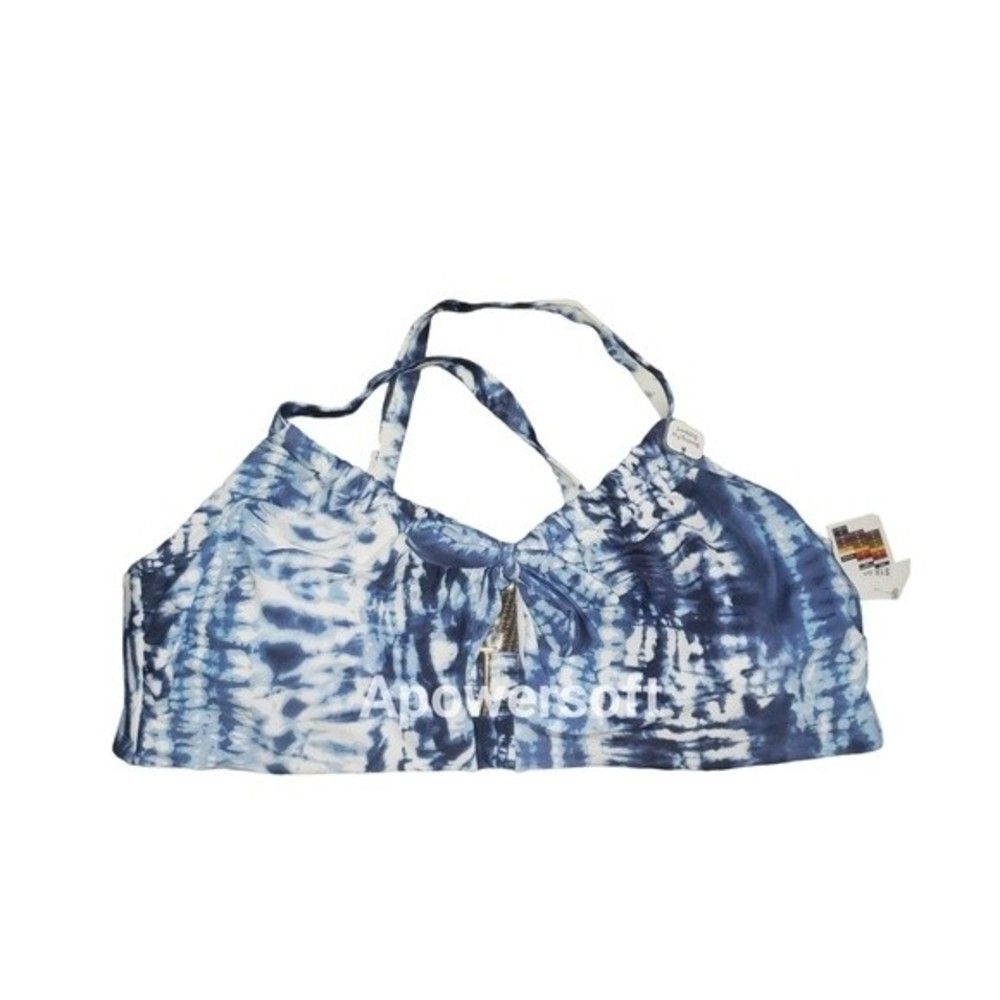 3xl tie dye bikini top NWT